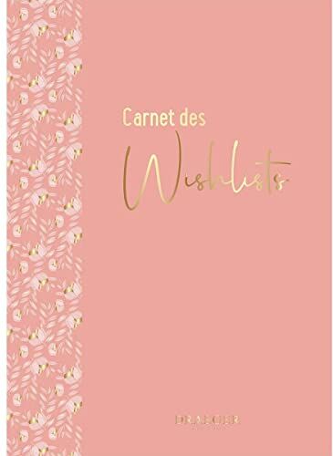 DRAEGER PARIS 1886 - Cuaderno La liste de Mes Envies - Lista de deseos, Rosado, (44002101)