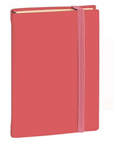Quo Vadis 2371240Q - Cuaderno de notas Rayado horizontal A6 - 10x15cm SILK Coral