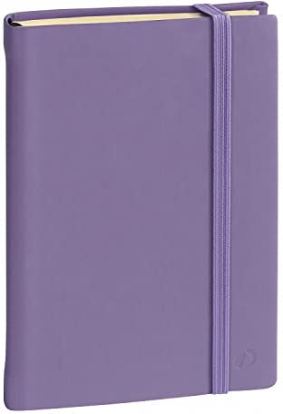 Quo Vadis 2371192Q - Cuaderno de notas Rayado horizontal A6 - 10x15cm SILK Violeta