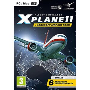 Aérosoft X-Plane 11.3 + Pack 6 Aéroports [Importación Francesa]