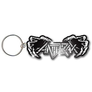 Anthrax Death Hands Keychain Anthrax - Death Hands (Portachiavi Metallo) Rock Merchandising Ufficiale