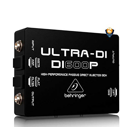 Behringer Caja DI pasiva de alto rendimiento Behringer ULTRA-DI DI600P