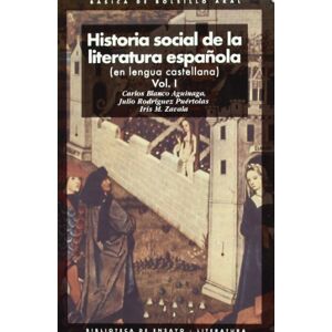 Blanco Historia social de la literatura española (2 volúmenes): 56 (Básica de Bolsillo)