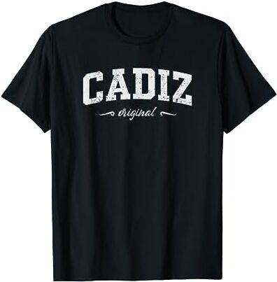 Merchandising Deportivo Del Cádiz Atlético De Cádiz España Deporte Souvenir Camiseta