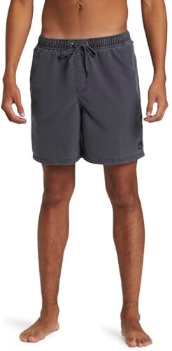 Quiksilver Everyday Surfwash Volley 17nb Pantalones Cortos, Negro, L para Hombre