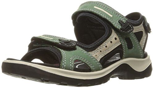 ECCO Offroad, Sandalias Con Punta Abierta Mujer, Verde 50311frosty Green Moon Rock Frosty Green, 35 EU