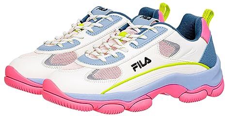 Fila Strada Lucid Wmn, Zapatillas Mujer, White Kentucky Blue, 36 EU