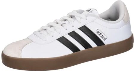 Adidas VL Court 3.0, Zapatillas Hombre, Ftwr White Core Black Grey One, 46 EU