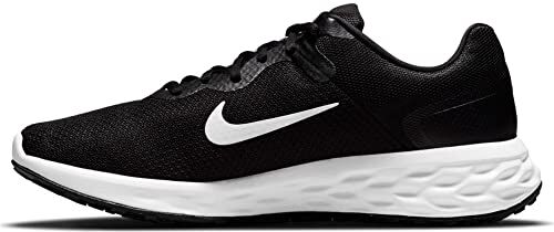 Nike Revolution 6, Zapatillas de Gimnasia Hombre, Black White Iron Grey 728, 42 EU