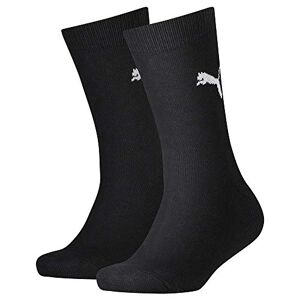 Puma CLSSC Sock, Negro (Black), 23-26 (Pack de 2) Unisex Niños