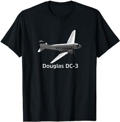 Douglas aircraft Douglas plane Douglas airplanes Douglas dc 3 avión dc-3 avión dc3 avión Camiseta