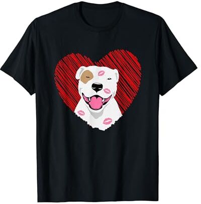 KNG-Arte Pit-bull Terrier Perro Mascota Amar Traje Pit-bull Americano Amante Papá Mamá Camiseta