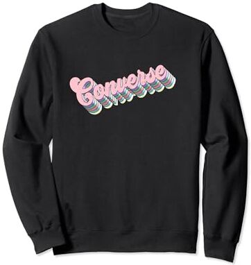 Nombre Personalizado Pastel Goth Converse Sudadera