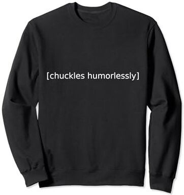 Chuckles Humorlessly Closed Caption Movie TV Web Chuckles Humorlessly Subtítulos cerrados Película TV Web Subtítulos Sudadera