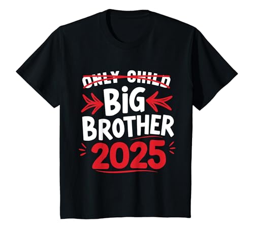 Brother Niños Único hijo vence el anuncio de embarazo del hermano mayor 2025 Camiseta