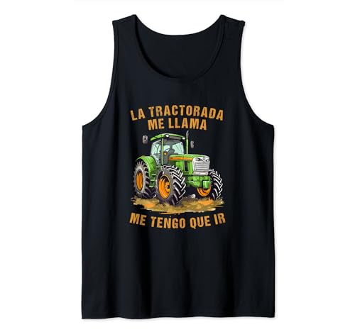 Tractorada España en marcha Campo y Moda Tractorista Agricultor Regalo Granjero. Trabajador Campo Camiseta sin Mangas