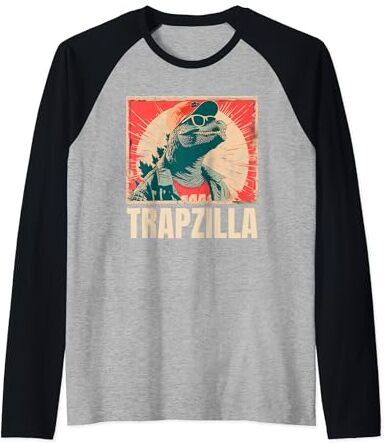 YO MINUS Rap Trap Música Divertido Rapero Amante De La Película Camiseta Manga Raglan