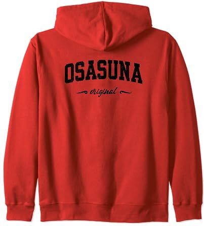 Osasuna España Atlético Artículos Deportivos Osasuna España Deporte Souvenir Sudadera con Capucha