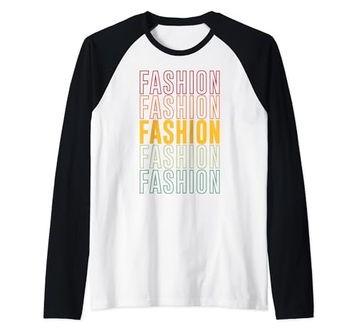 Fashion Apparel Amante de la moda, moda retro Camiseta Manga Raglan