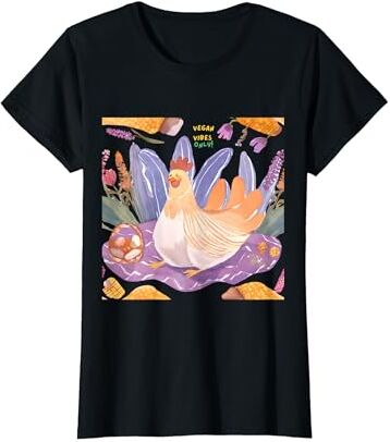 VeganVibe Wear Abraza la compasión con obras de arte de estilo de vida vegano Camiseta