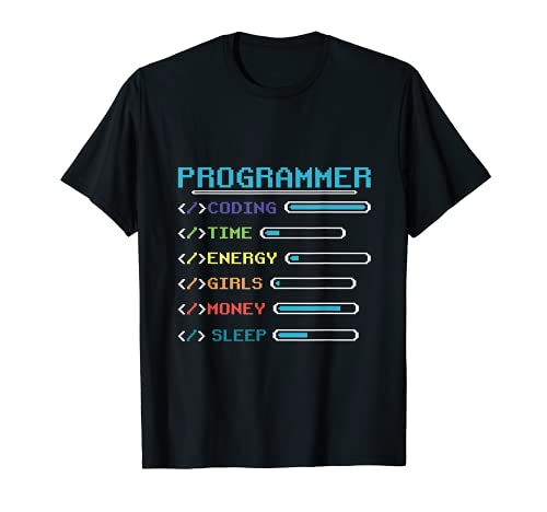 Regalos informáticos de tecnologías información Hombre Software Developer Nerd Programmer Geek Coder Camiseta