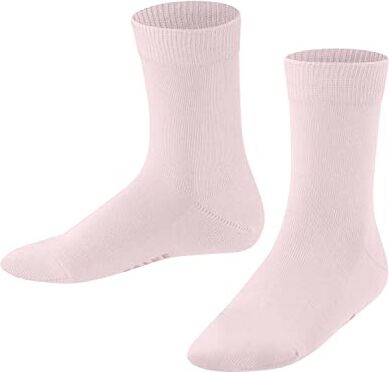 Falke Family K SO algodón unicolor 1 par, Calcetines Unisex niños, Rosa (Powder Rose 8900) nuevo - ecológico, 35-38