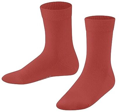 Falke Family, Calcetines Unisex niños, Algodón, Naranja (Terra 8820), 31-34 (pack de 1)