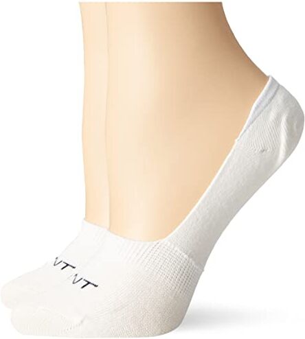 Gant Invisible Socks 2-Pack Calcetines, Eggshell, 36/38 para Mujer