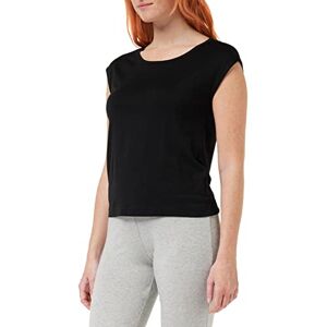 Calvin Klein Mujer Camiseta Manga Corta Camiseta de Andar por Casa, Negro (Black), S