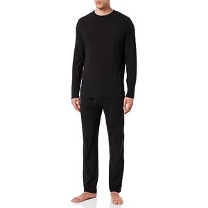 Calvin Klein Hombre Set de pijama L/S largo, Black, M