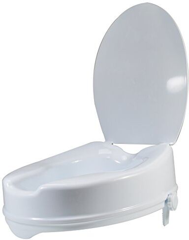 Jocca 1698 - Elevador WC, asiento para retrete, peso de hasta 250 kg, color blanco