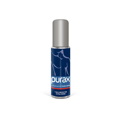 Purax Antitranspirante Body Spray Extra Strong, Spray Desodorante (1 x 50 ml)