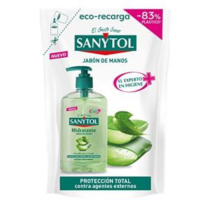 Sanytol - Eco Recarga de Jabón de Manos Hidratante con Protección Total Contra Agentes Externos - Envase de 200 ml