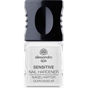 alessandro Spa Sensitive Nail Hardener - Endurecedor de uñas sin formaldehído, fortalece las uñas frágiles y finas, 10 ml