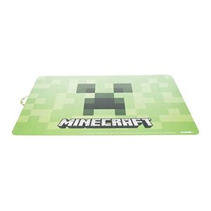 Stor creeper stor for Like Minecraft - Juego de manteles individuales (44 x 32 cm), color verde