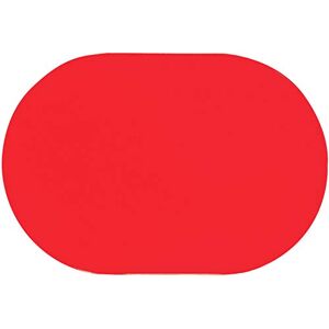 d-c-fix manteles individuales Colora Uni rojo - lavables antimanchas plastico PVC - tapetes para mesa salvamanteles bajoplatos mantelitos - 30 cm x 45 cm rectangular