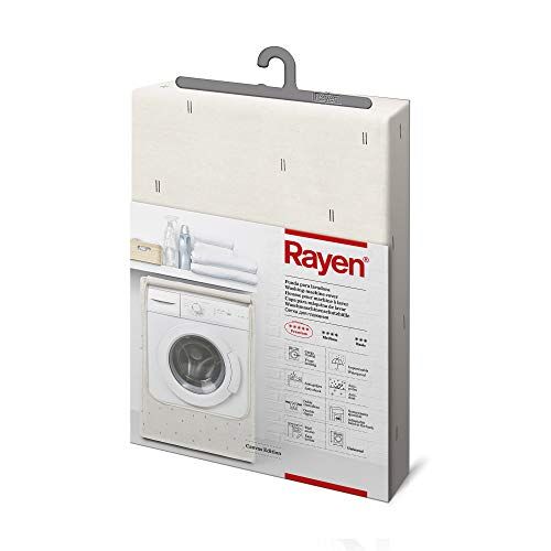 Rayen Funda de tela para proteger la lavadora o secadora Funda lavadora carga frontal Cubierta impermeable para lavadora/secadora 84 x 60 x 60 cm
