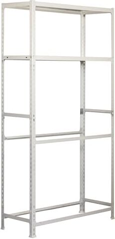 Simon Rack SimonRack Estantería para Neumáticos, Soporte Neumáticos, 4 Niveles, Alta Capacidad Carga 180 kg, 2000x1200x400 mm, Estantería para 10 neumáticos, Blanco/Blanco - Simonauto