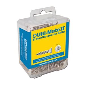 Ulti-Mate II B30030L - Pack de 100 tornillos para madera (3 x 30 mm) en caja grande