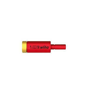 Wiha 41342 - Adaptador de par de apriete easyTorque Adapter Electric 2, 0 NM Ref. 29701200, Red