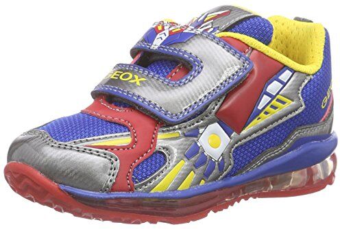 Geox - Zapatillas, Multicolor (Royal / Red), 20 EU, Unidad