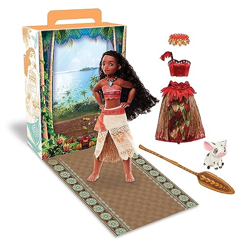 Disney Store - Muñeca Story Doll oficial de Vaiana, juguete totalmente articulable de 28 cm con accesorios, para niños y niñas de más de 3 años