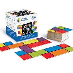 Learning Resources Juego de estrategia de cuadrados de colores de Learning Resources