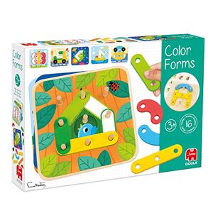 Goula - Colors & Shapes Juguete preescolar educativo para aprender las distintas formas, colores, números y letras para niños a partir de 3 años