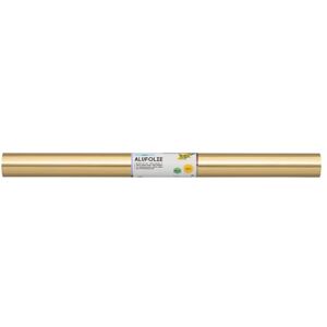 Folia Bringmann Großrolle Alufolie, 50cmx10m, Gold-Gold, doppelseitig, (F/4/2) Folia Bringmann Großrolle Alufolie, 50cmx10m, Gold-Gold, doppelseitig, (F/4/2)