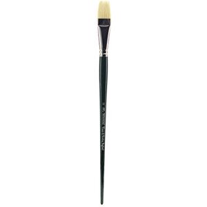 Winsor & Newton Pinceles Winton para óleo o acrílico, pelo de cerda, mango largo, plano largo nº 10 Winsor & Newton Pinceles Winton para óleo o acrílico, pelo de cerda, mango largo, plano largo nº 10