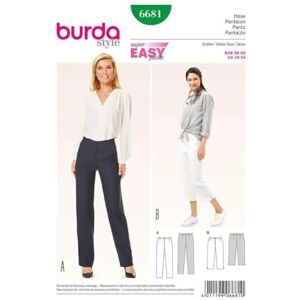burdastyle Burda Patrón 6681 Pantalón burdastyle Burda Patrón 6681 Pantalón