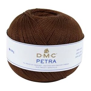 DMC Hilo Petra, 100% algodón, marrón Oscuro (5938), Talla 5 DMC Hilo Petra, 100% algodón, marrón Oscuro (5938), Talla 5