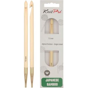 Aguja de ganchillo intercambiable KnitPro Bambú - 7,00mm - Aguja de tejer Aguja de ganchillo intercambiable KnitPro Bambú - 7,00mm - Aguja de tejer