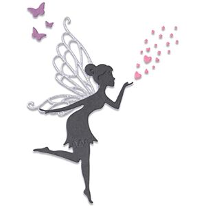 Sizzix Set de Troqueles Thinlits (5 unidades), diseño de hadas Sizzix Set de Troqueles Thinlits (5 unidades), diseño de hadas